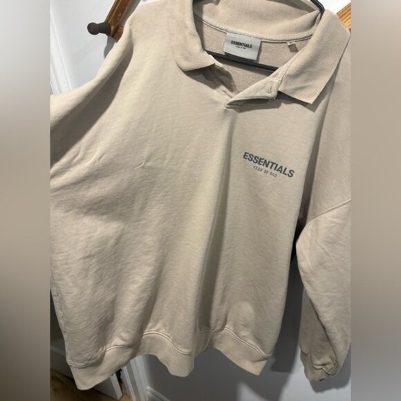 Fear of God Essentials Long-Sleeve Polo - Picture 3 of 7